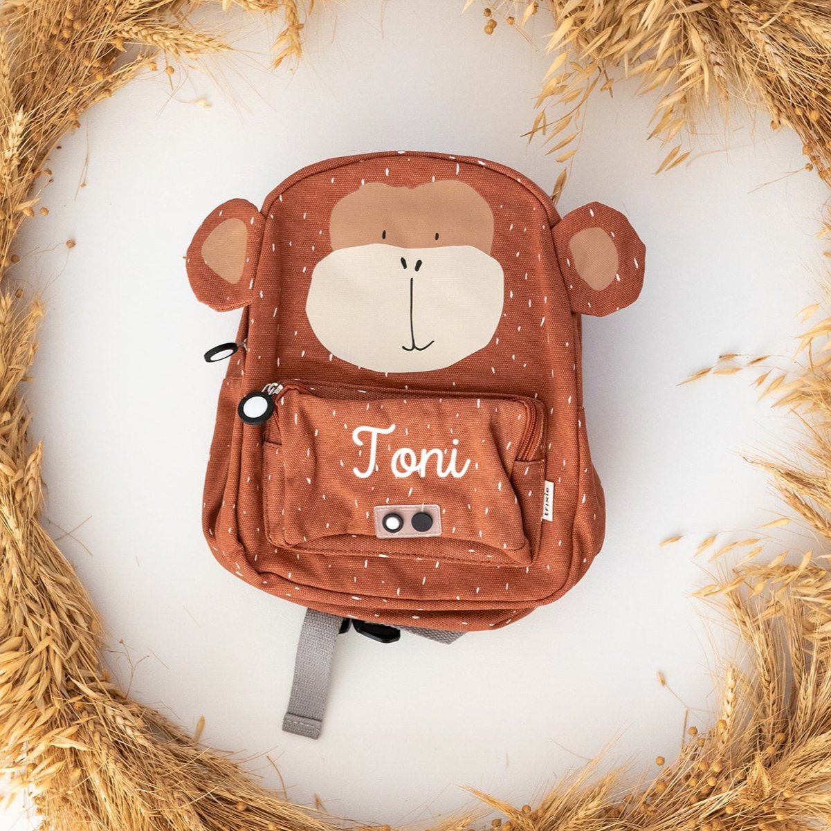 TRIXIE GROßER Kindergartenrucksack personalisiert - Tiere