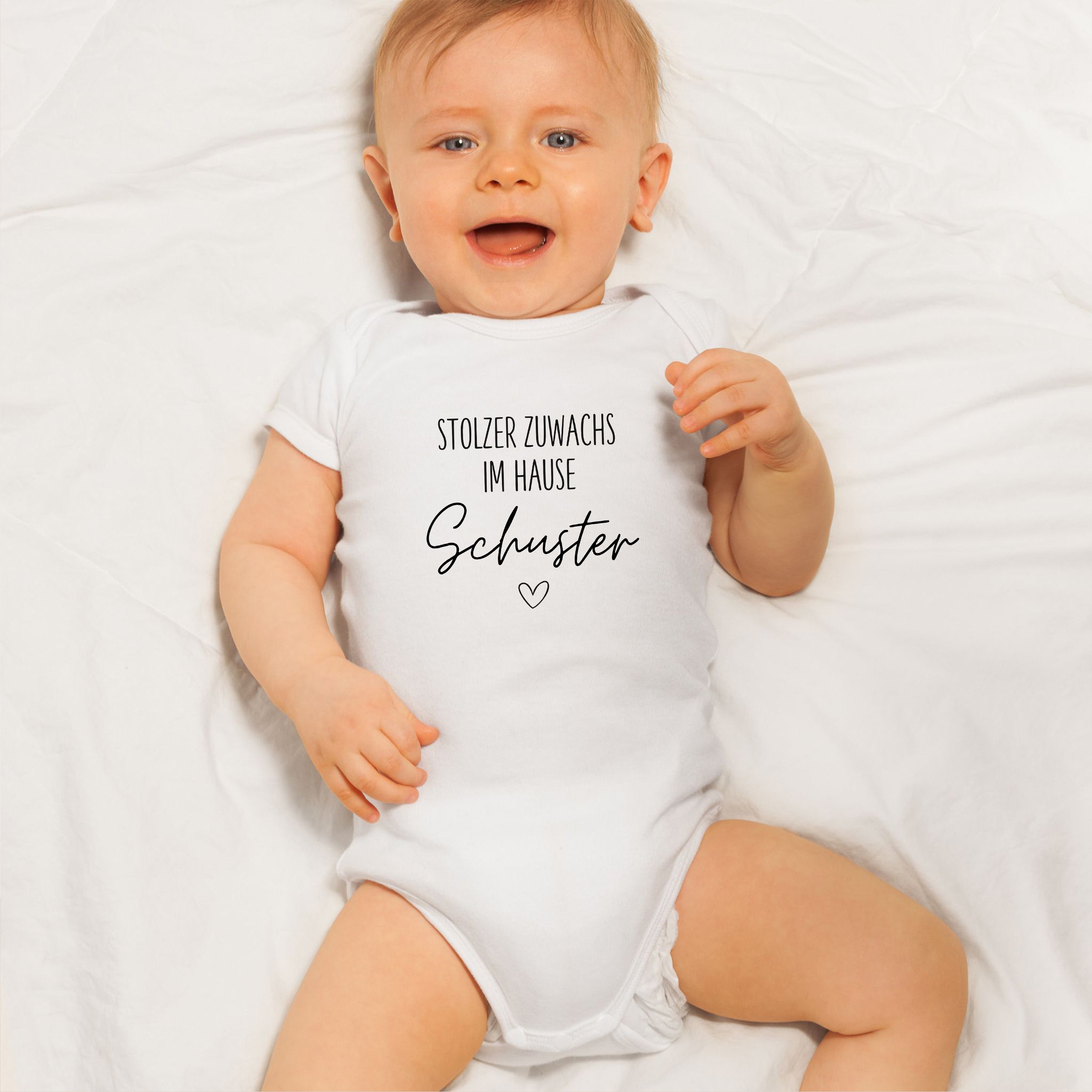 Baby Body "Stolzer Zuwachs" personalisiert