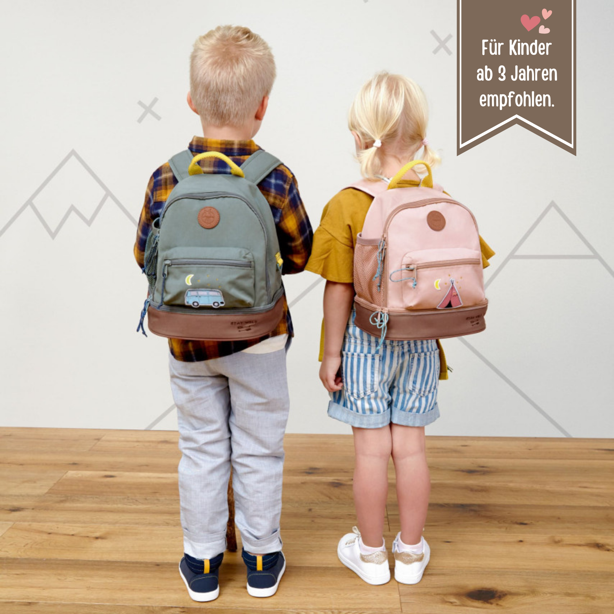 LÄSSIG Rucksack "Adventure" personalisiert