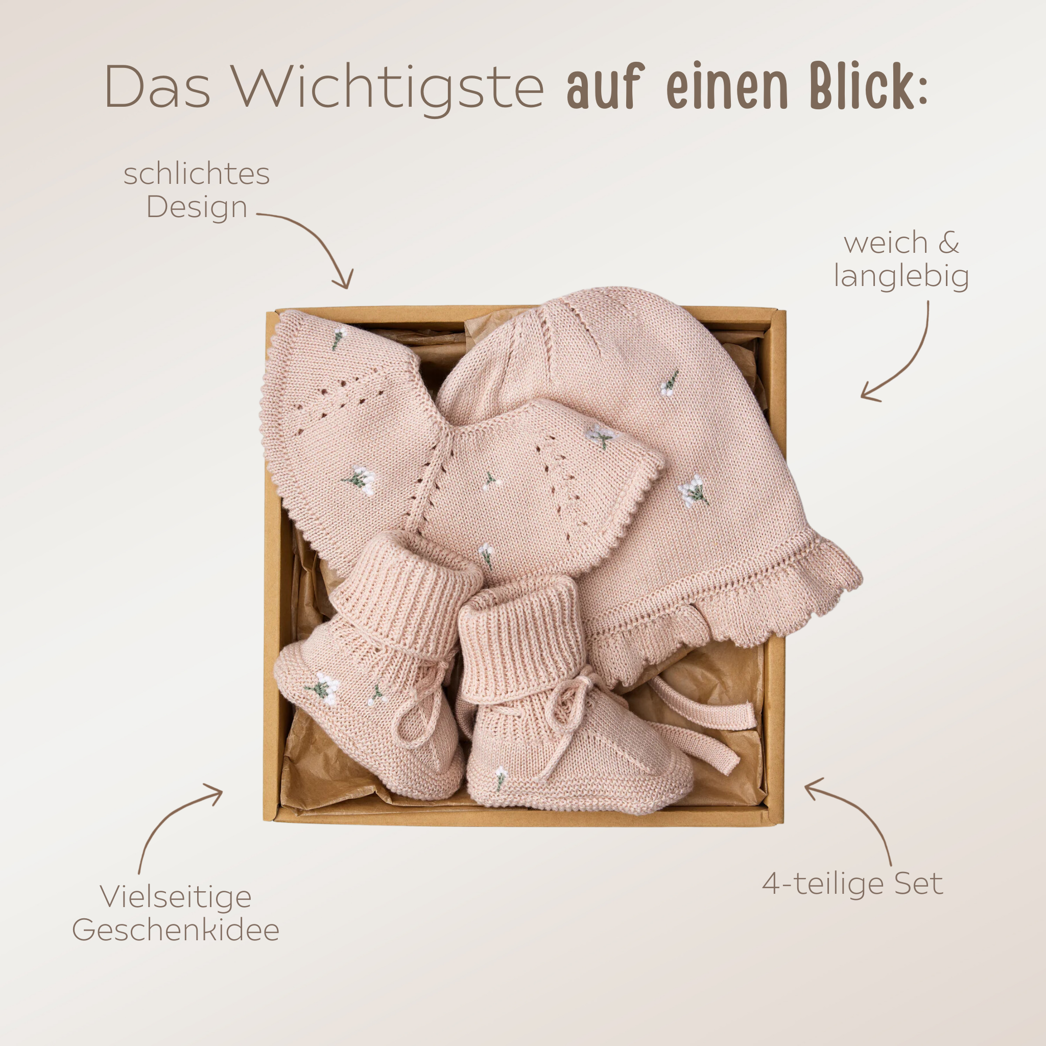 SAGA Geschenkbox "Blumen" personalisiert