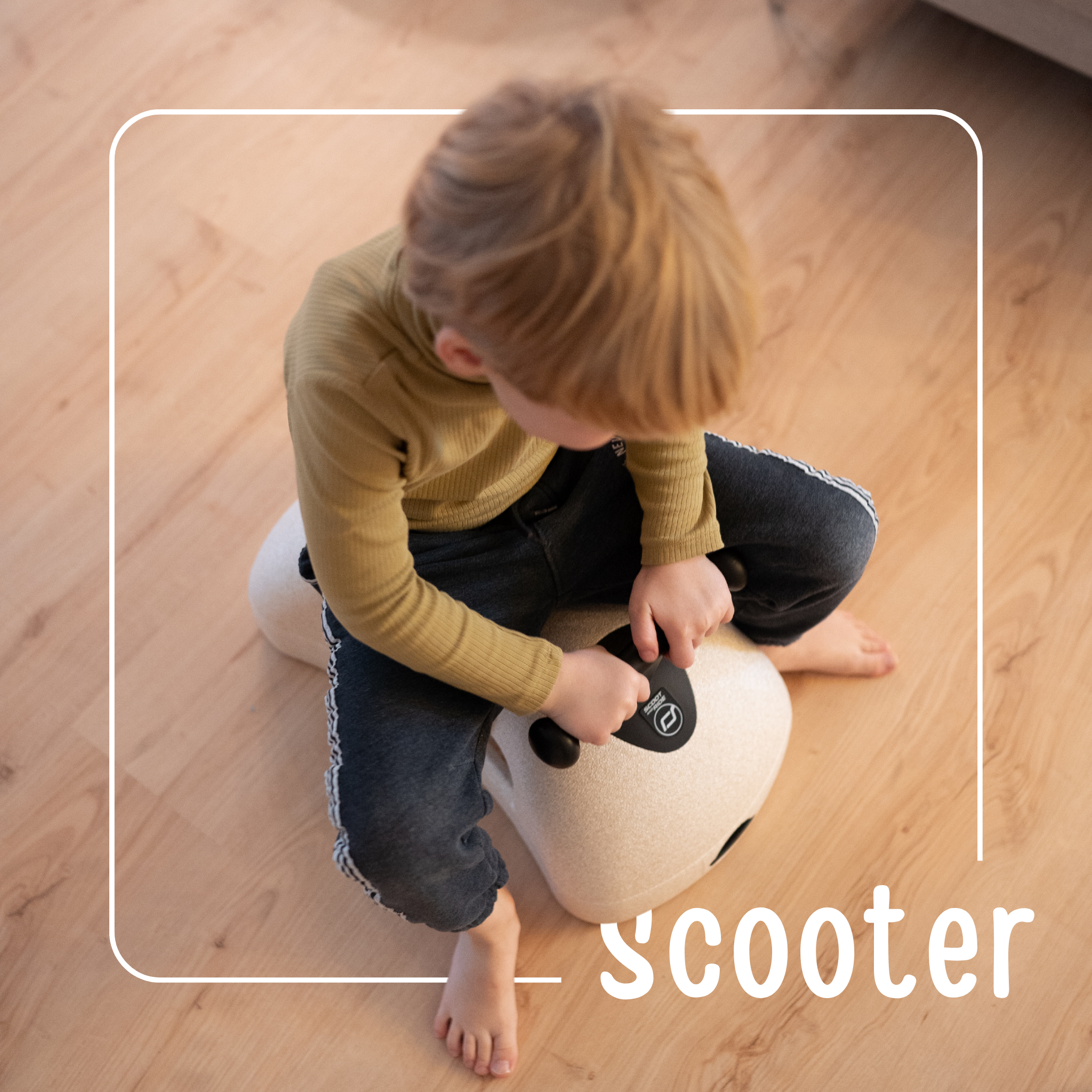 Scoot and Ride MyFirst Beige personalisiert